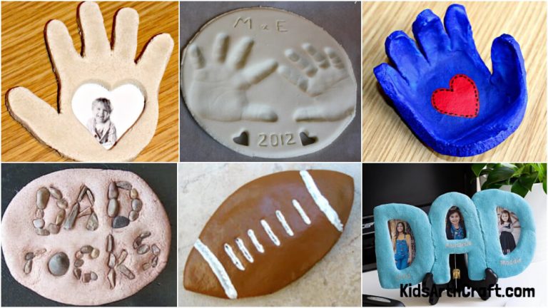 Salt Dough Ideas for Father’s Day - Kids Art & Craft