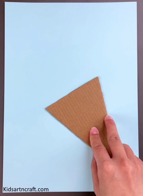 Simple To Make Ice-Cream Craft Idea For Kids Using Cardboard