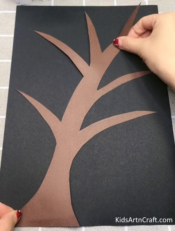 Cool Art Of Paper To Make Creative Flower Tree Craft Idea For Preschoolers