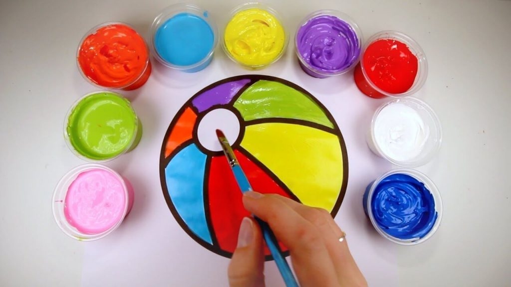 Easy Ball Painting Ideas for Kids Kids Art & Craft