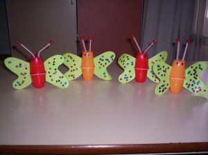 Adorable Butterfly Craft For Kids Using Yogurt Cups