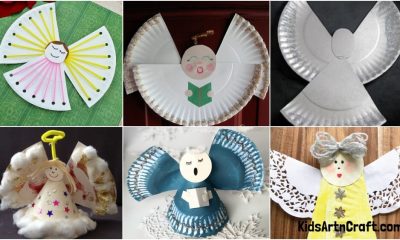 Adorable Paper Plate Angel Crafts