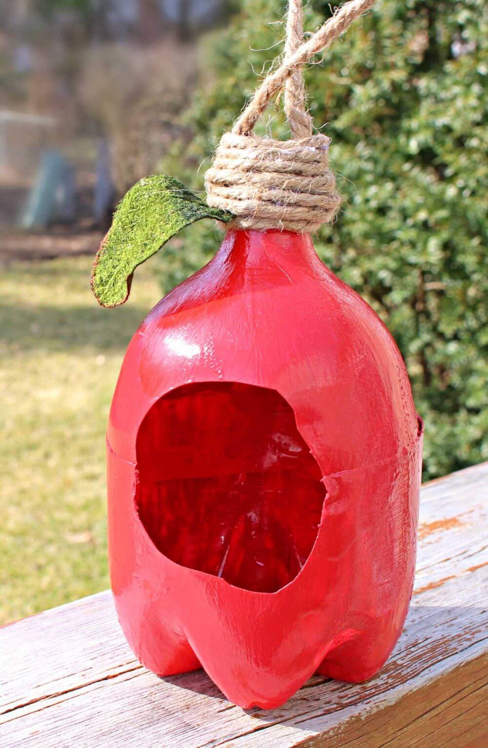 Adorable Plastic Bottle Bird Feeders Craft Using Waste Material