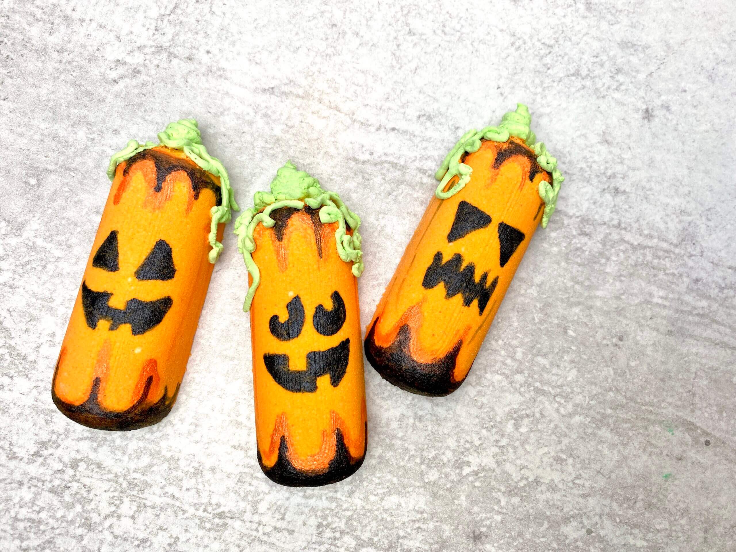 Adorable Pumpkin Bath Bomb Twinkies Gift Idea For Halloween Parties