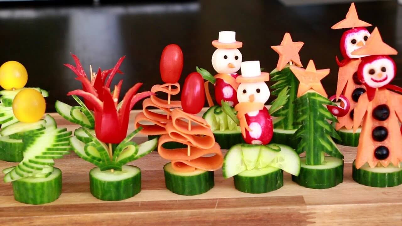 Adorable Salad Decoration Ideas For Christmas PartyBest salad decoration ideas
