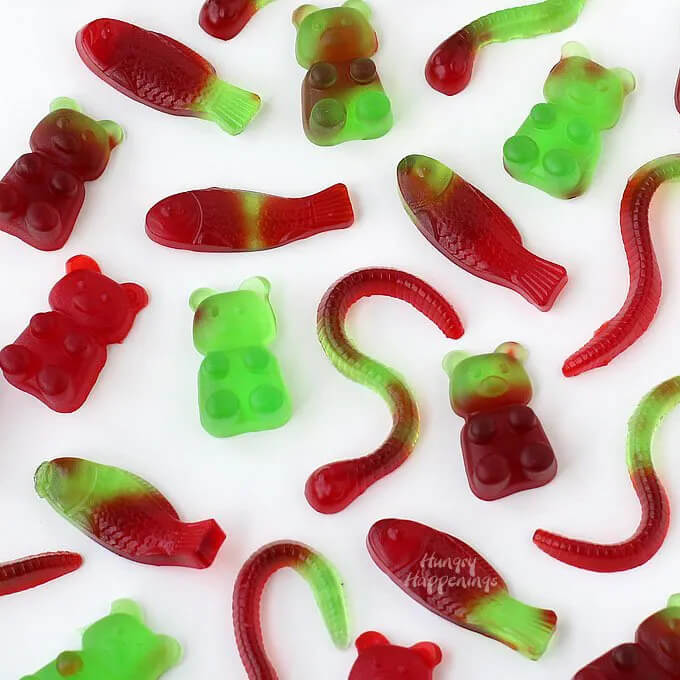 Amazing Gummy Worms Candies For Children To Relish
