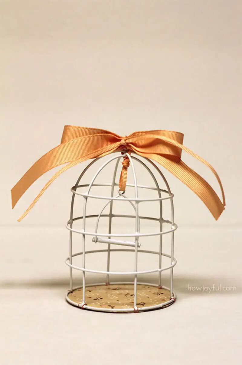 Amazing Metal Wire Bird Cage Craft DIY