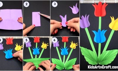 Amazing Paper Flower Craft - Step by Step Tutorial