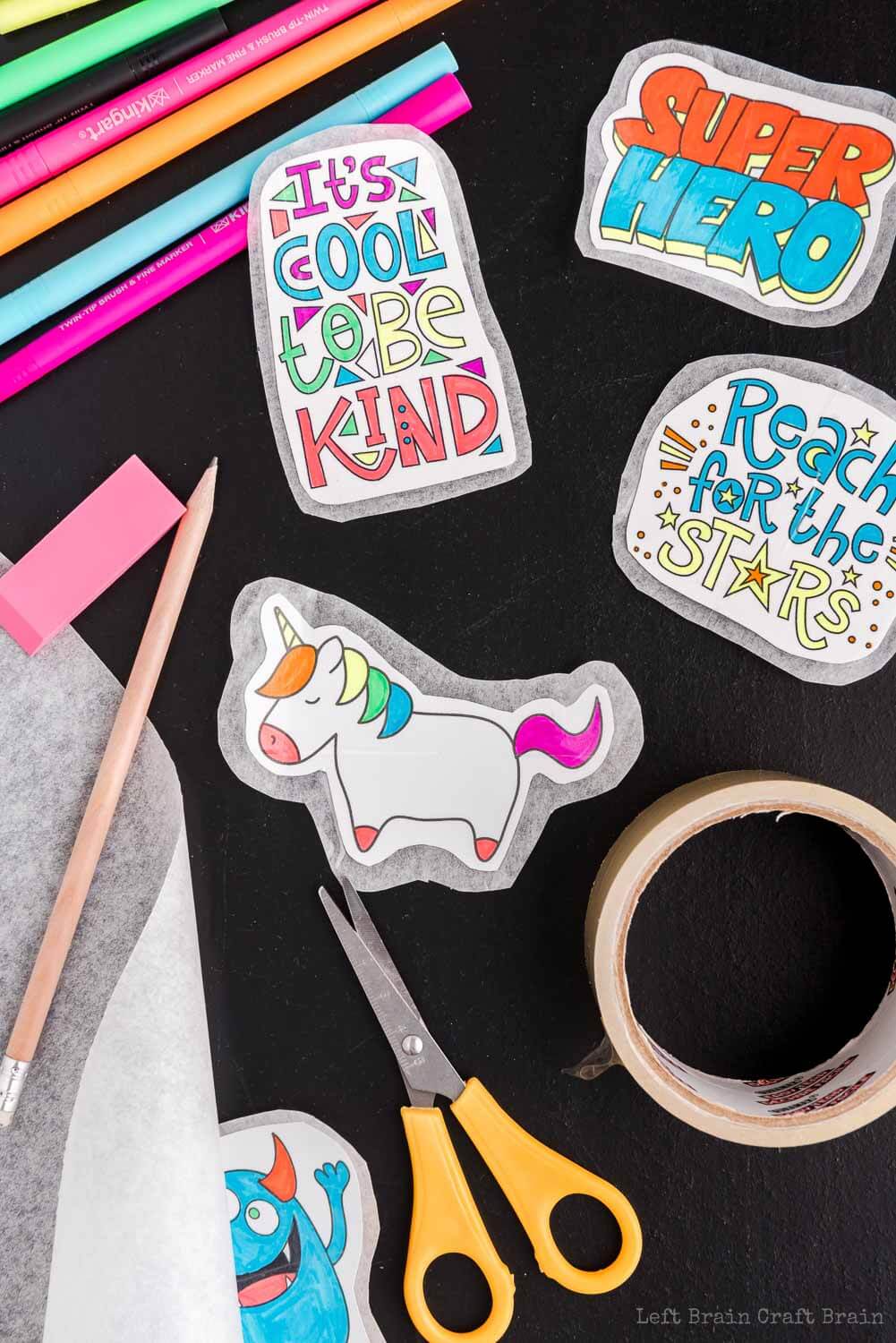 Amazing Unicorn DIY Sticker Ideas for KidsDIY Sticker Ideas for Kids