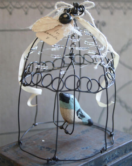 Amazing Wire Bird Cage Craft DIY