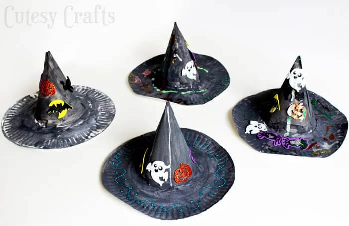 Amazing Witch Hats Craft For Kids To Make
