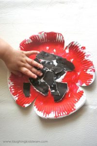 Poppy Flower Crafts Using Salt Dough for Remembrance Day - Kids Art & Craft
