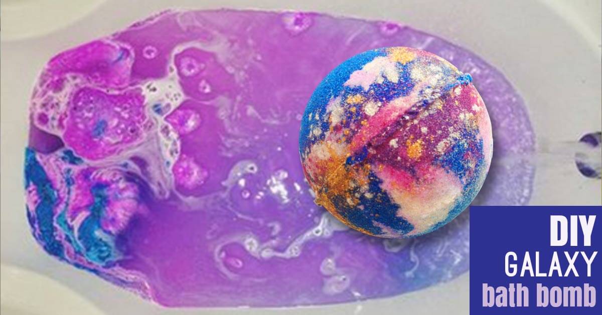 Awesome Galaxy Bath Bomb Craft Tutorial With Step By Step InstructionsFun To Make Bath Bomb Crafts