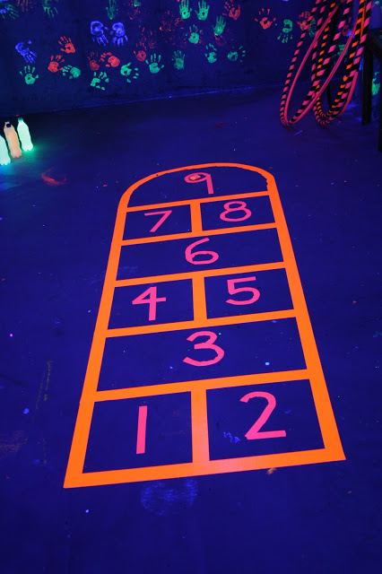 Awesome Jumping On Numbers Game For Glow Party