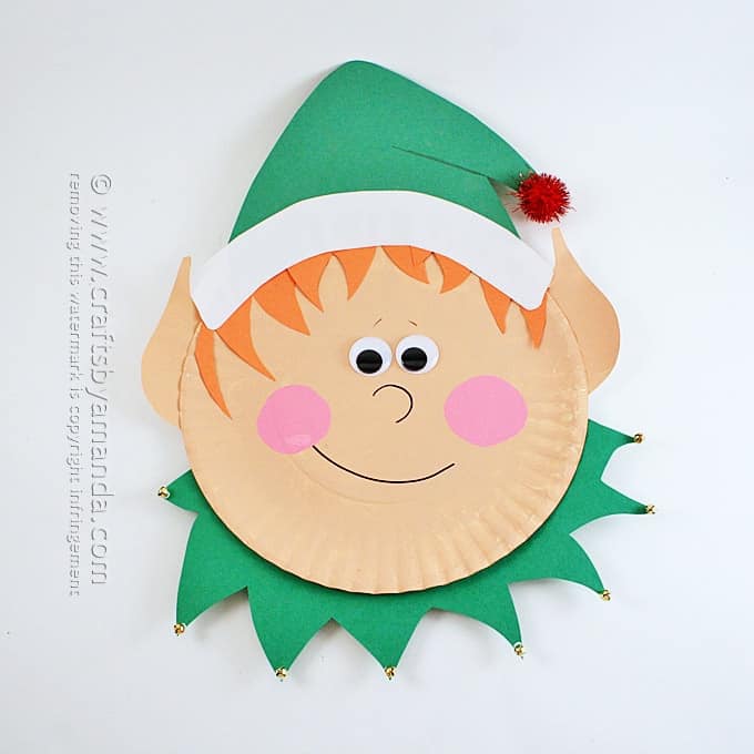 Awesome Paper Plate Elf Craft Ideas for Toddlers Paper Plate Elf Craft Ideas for Kids
