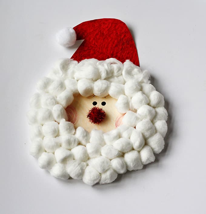 Awesome Paper Plate Santa Craft For Toddlers