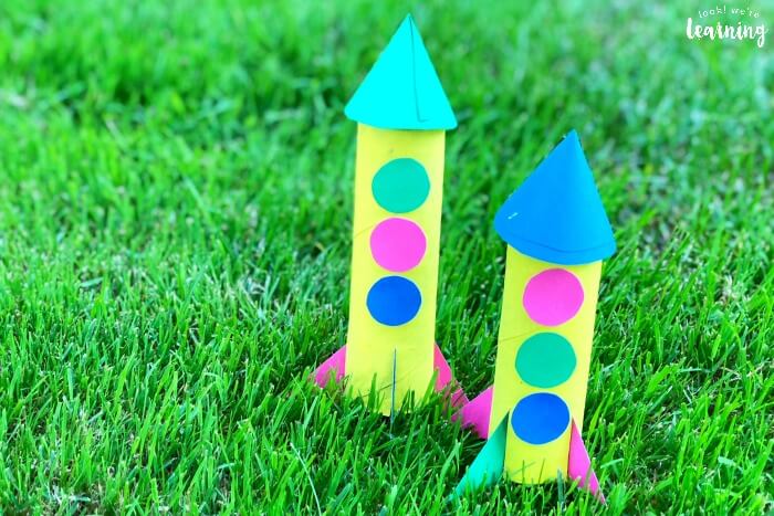 Awesome Rocket Craft For Kids To MakeTransportation Art &amp; Craft Projects for Toddlers 
