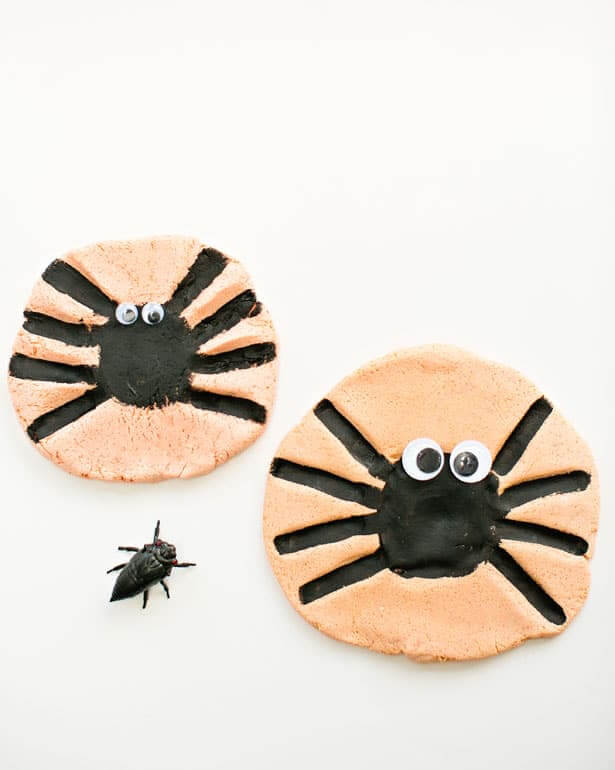 Awesome Salt Dough Halloween Spider Craft For Toddlers