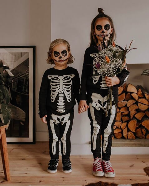 Awesome Skeleton Costume Idea For Halloween Parties Skeleton Costume Ideas For Halloween
