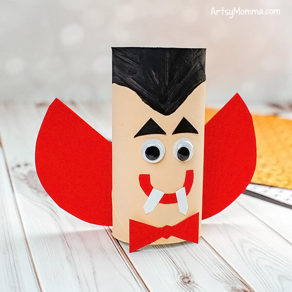 Awesome Toilet Paper Roll Vampire Craft Ideas for Kids