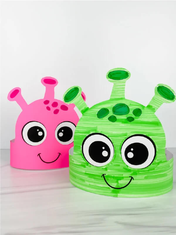 Beautiful Alien Headband Craft For KindergartenersAlien Craft Ideas for Kids