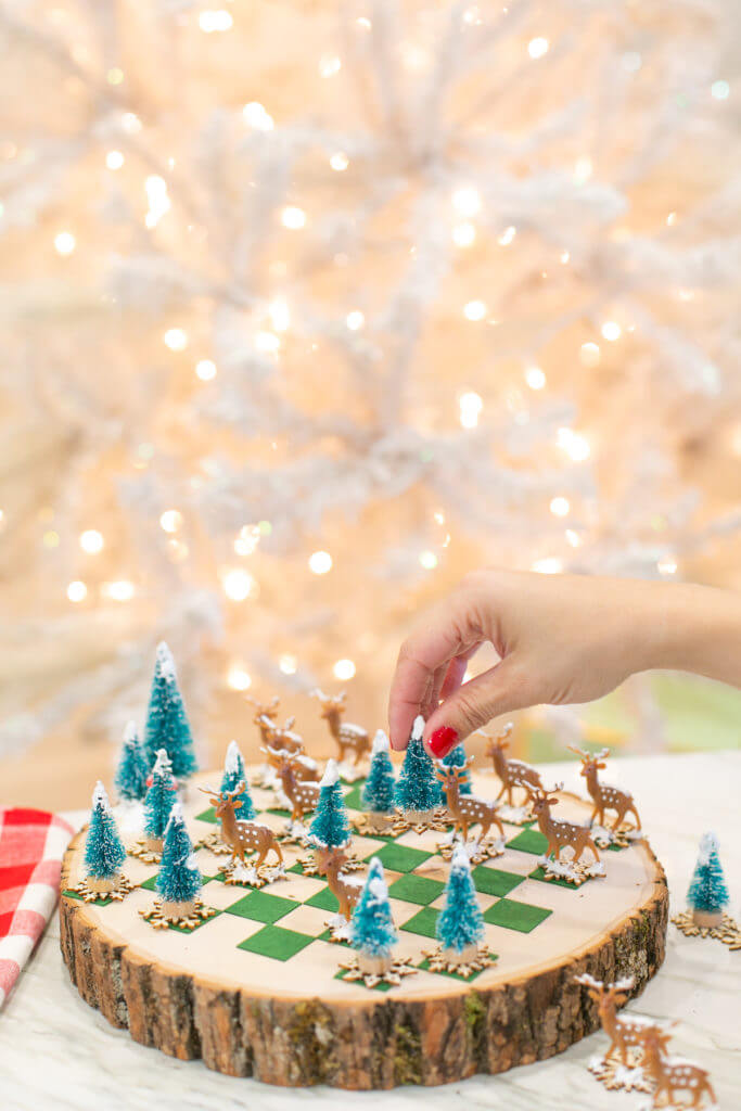 Beautiful & Awesome Checkerboard Game Craft Activity For Christmas Party