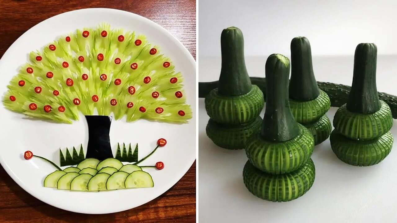 Beautiful & Awesome Vegetable Salad Plate Decoration For CompetitionVegetable decoration ideas
