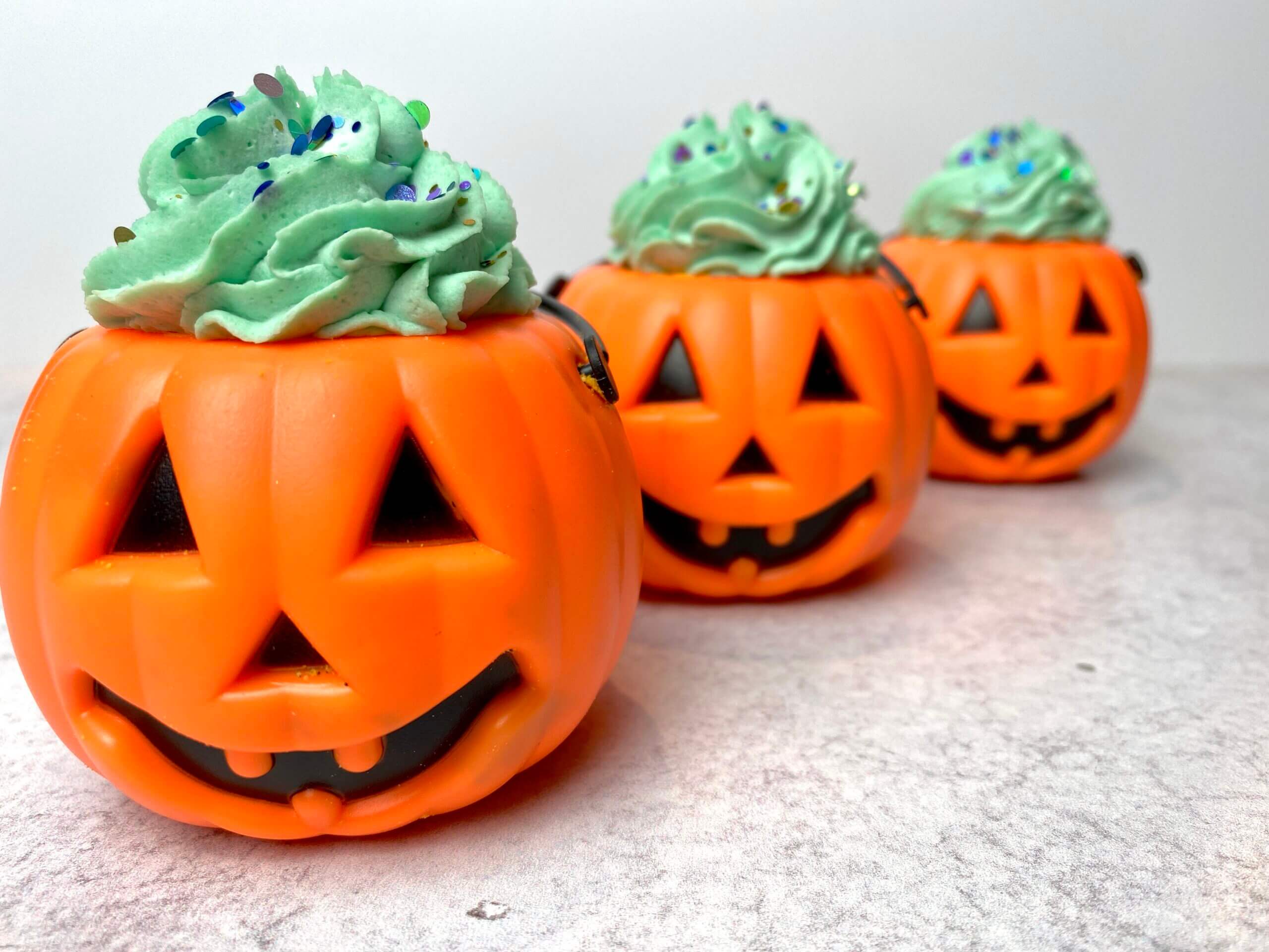 Beautiful Halloween Pumpkin Bath Bombs Craft Idea At Home