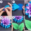 Beautiful Paper Flower Craft For Kids- Step by Step Instructions
