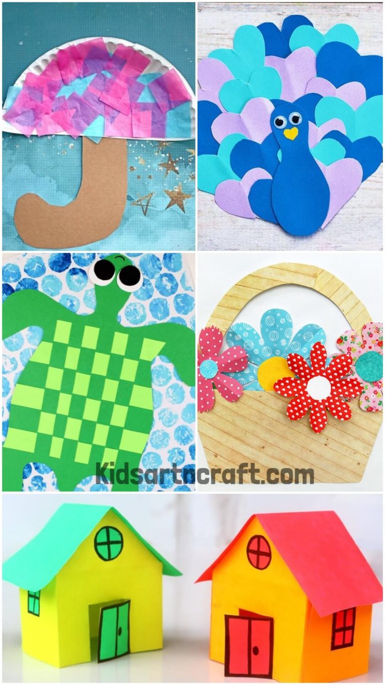 Cardstock Crafts for Preschoolers Kids Art & Craft