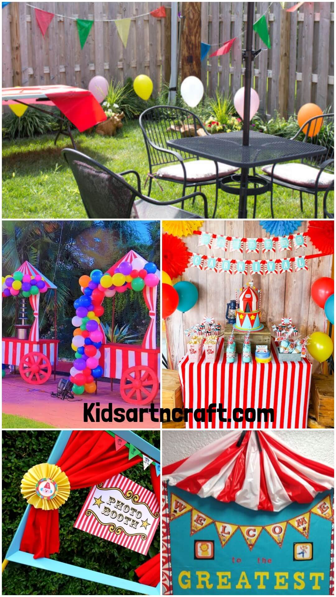 Vintage Carnival Birthday Party Ideas | Photo 72 of 94 | Catch My Party