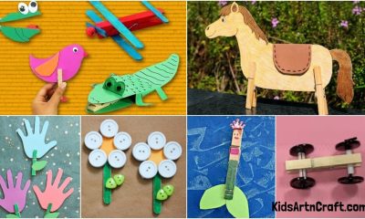 Clothespin Crafts & Activities for Toddlers