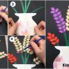 Colorful Flower Painting With Pista Shells - Step by Step Tutorial