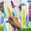 Colorful Trees, Cloud and Sun Painting - Step by Step Tutorial