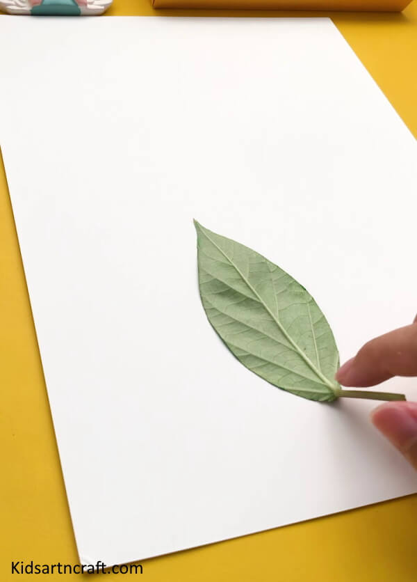 Step By Step Leaf Paint Idea Kids Can Make At Home