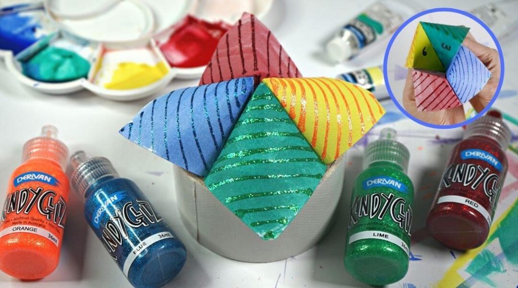 Cool Glittery Origami Paper Chatterbox Craft Ideas Origami Paper Chatterbox Craft Ideas