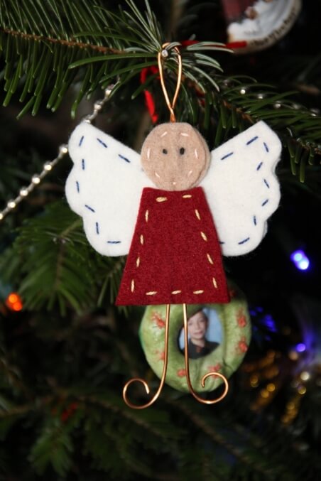 Cool Quick & Easy Felt Angel Ornaments Craft Ideas