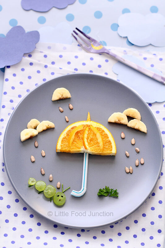 Creative Fruit Snack Decoration Idea At Spring Season