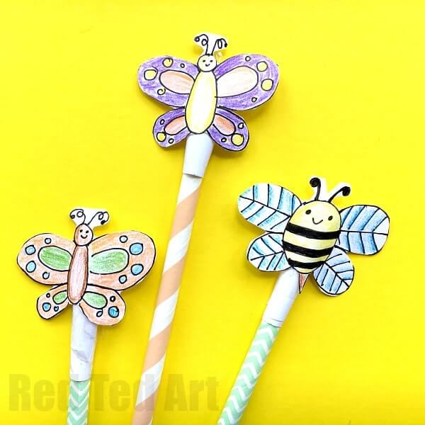 Cute Art & Craft Idea Of Straw Shooter For Summers Fun To Make Paper Straw Crafts