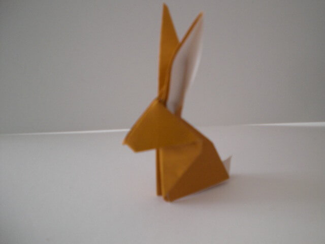 Cute Bunny Chinese Origami Craft Ideas