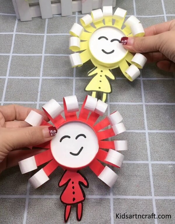 Adorable Paper Cup Doll Craft Making Idea With Step By Step Instructions Of Toy Making Tutorial