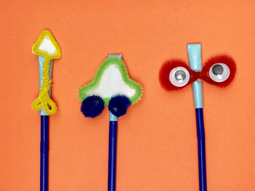 Cute Straw Rockets For Kindergarteners DIY Easy To Make Straw Rockets 