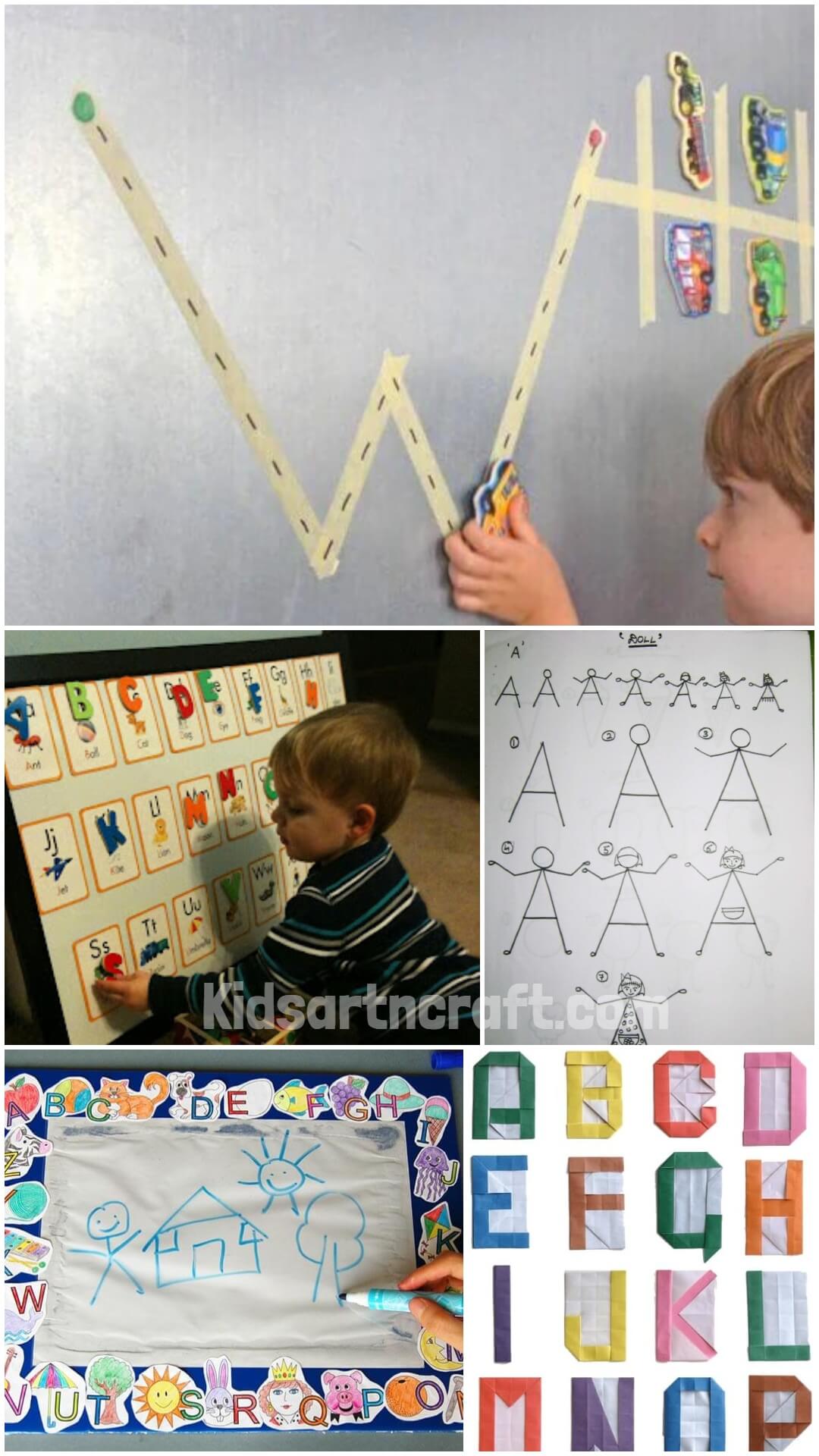  DIY Alphabet Drawing Board Ideas