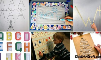 DIY Alphabet Drawing Board Ideas