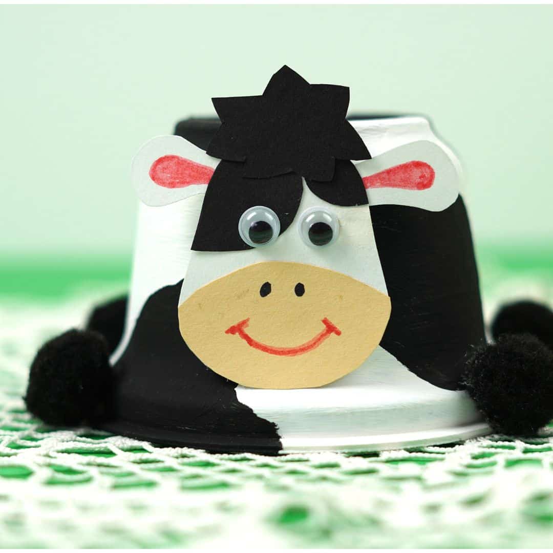 DIY Awesome Cow Craft Using Paper Cup