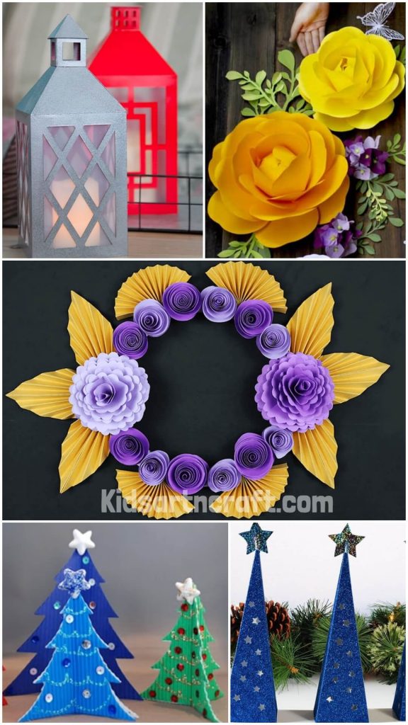 DIY Cardstock Decorations Kids Art & Craft