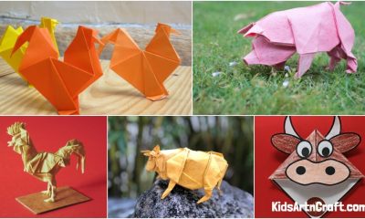 DIY Chinese Zodiac Animal Origami Projects