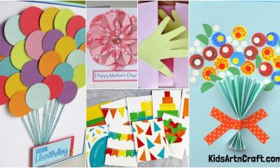 DIY Handmade Simple Card Crafts For Kids