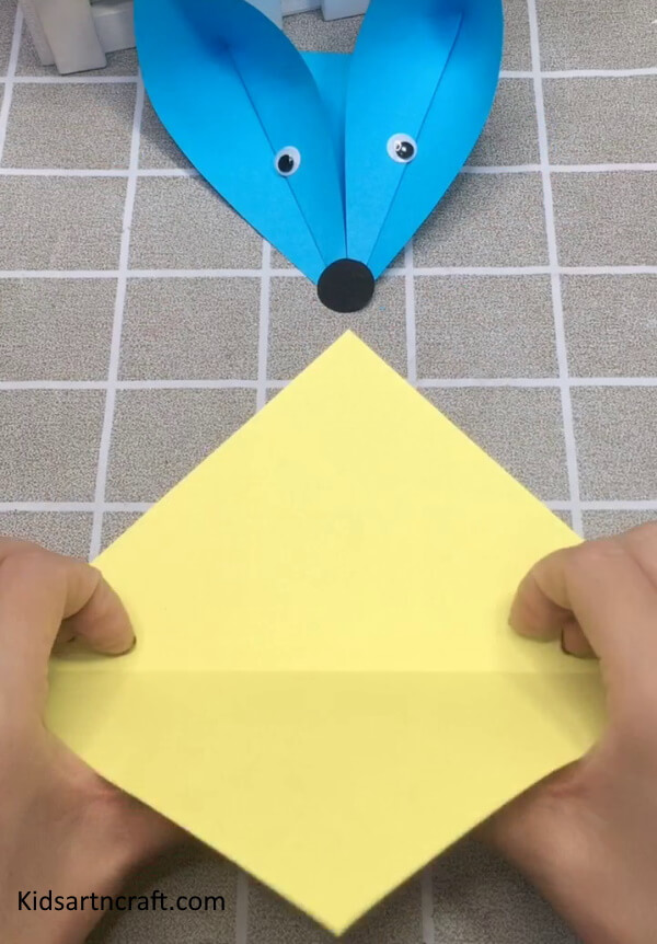Using Origami Paper To Make Fox For Kids Craft Idea