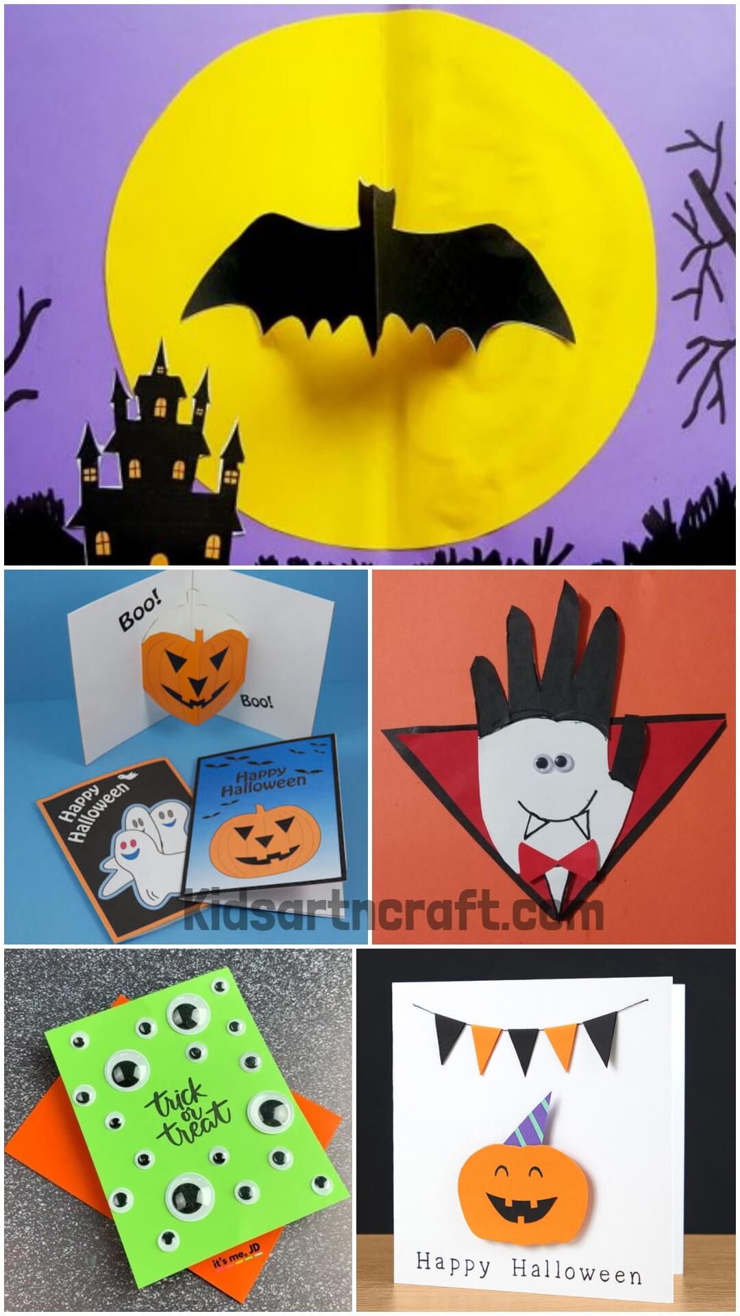  DIY Paper Card Ideas for Halloween